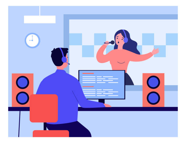 Cabina De Radio Vectores Libres de Derechos - iStock Cabina De Radio Vectores Libres de Derechos - iStock