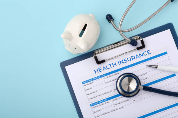 istock Saving on health insurance concept 1328983185