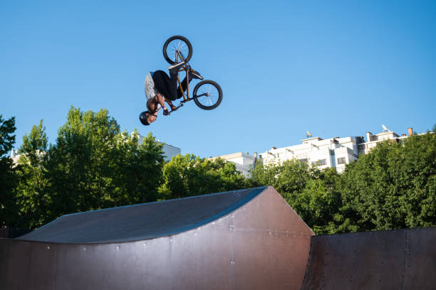 istock BMX Bike Stunt 1328998156