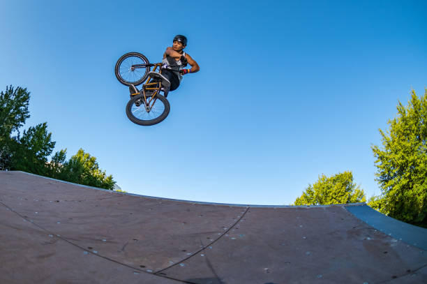 istock BMX Bike Stunt 1328998217