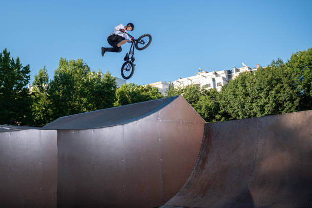 istock BMX Bike Stunt 1328999226