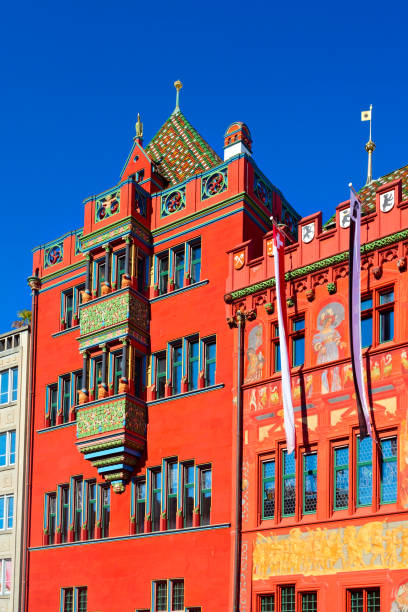 Red Town Hall of Basel, Switzerland