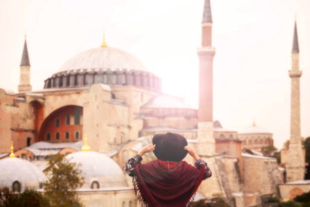 istock Tourism in Istanbul, Turkey. 1329017956