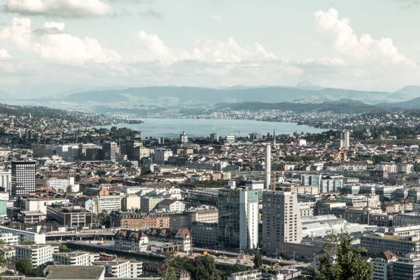 istock Zurich city view 1329020666