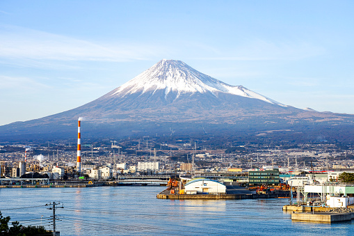 From Tagonoura Port to Mt. Fuji (Fuji City, Shizuoka Prefecture)