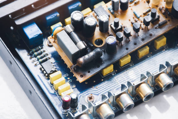 istock Overload film resistors burn out 1329026078