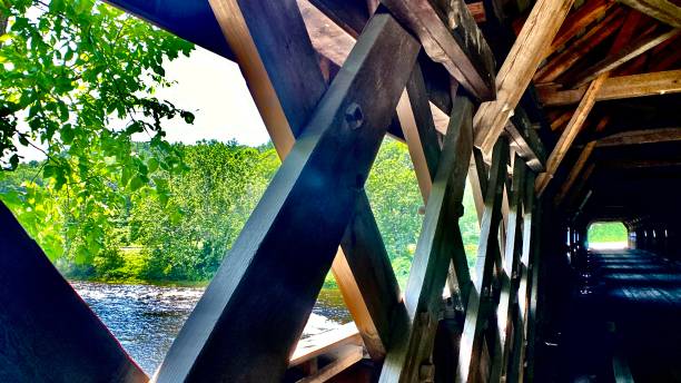 istock a view from inside the dummerston covered bridge spanning the west river 1329026600