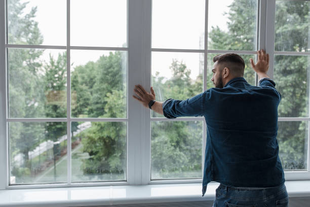 istock Upset man feeling lonely or thinking about problems. Bad feelings stress, anxiety, grief, emotions 1329038154