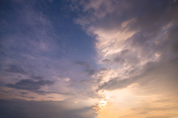 istock Sky and clouds In the evening sunset time 1329043052
