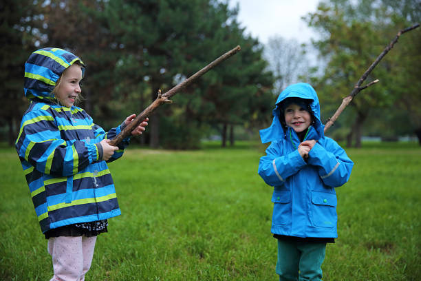 istock Kids On Rainy Day 1329052141
