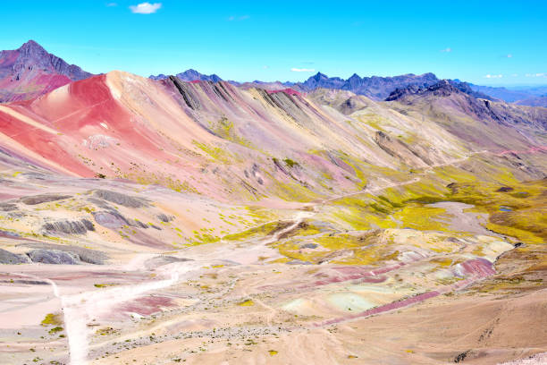 istock View of the Rainbow Mountain 1329056179