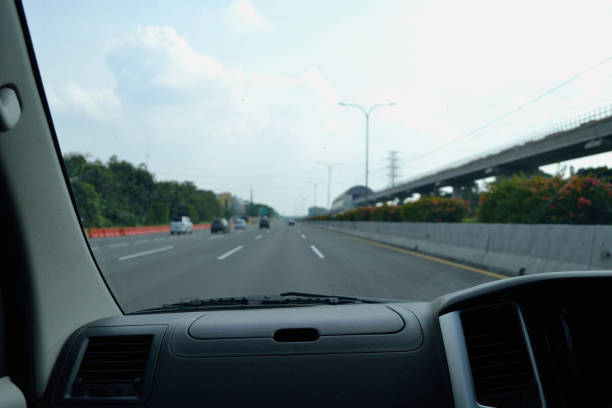 istock View of street from the passenger side 1329061899