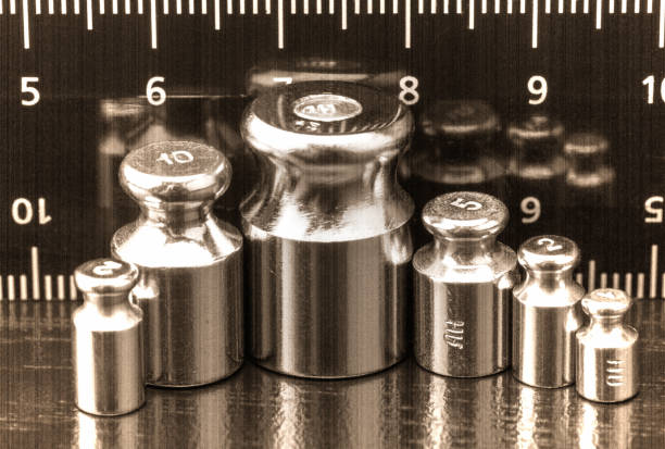 istock Chromium metal exact weight 1329064531