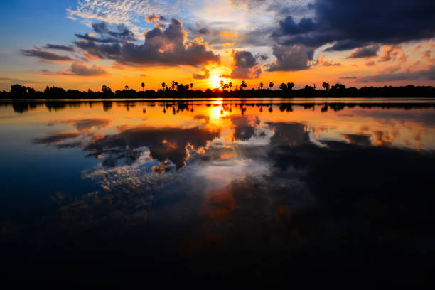 istock Amazing sunset and sunrise,panorama,for background. 1329069100