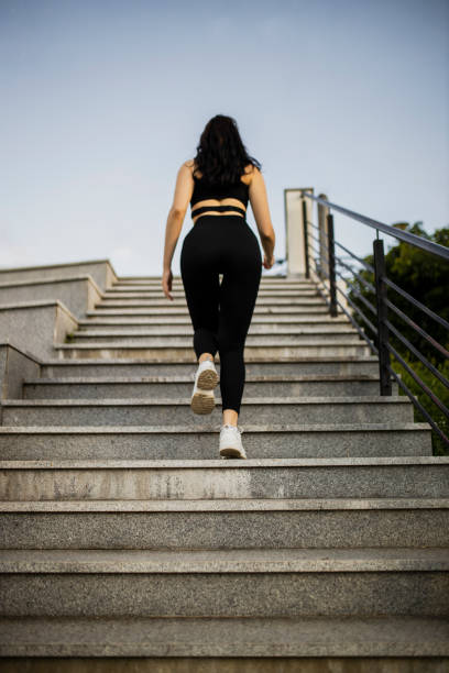istock Young vitality woman having intensive workout 1329072767