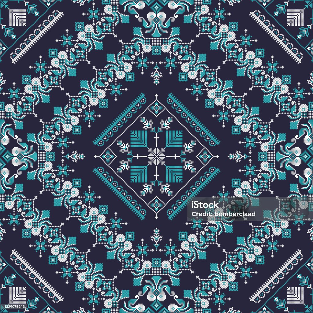 Moscow Pattern Russian Pattern 47 Stock Illustration - Download Image Now - Arts ...