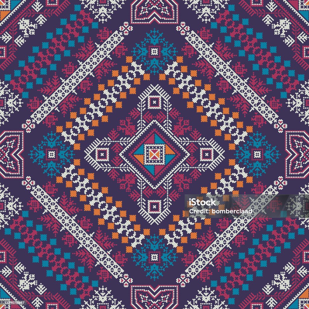 Moscow Pattern Russian Pattern 58 Stock Illustration - Download Image Now - Arts ...