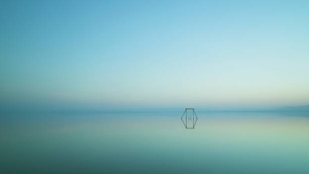 altalena mare di salton - bombay beach foto e immagini stock