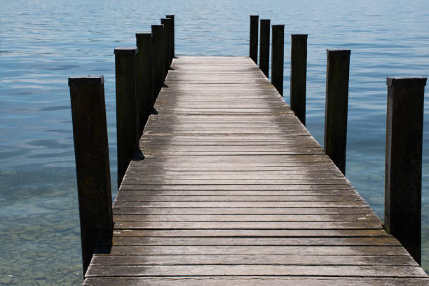 istock Jetty at Lake Starnberg in Bavaria, Germany 1329079843