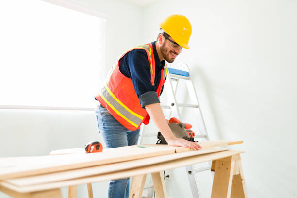 istock Excited contractor working with wood 1329096116