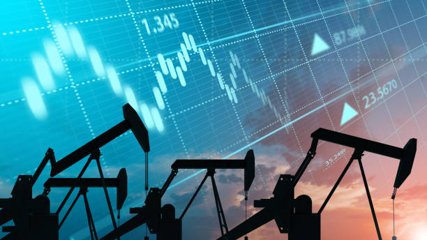 Oil export. Fuel industry. Global energy market. stock photo