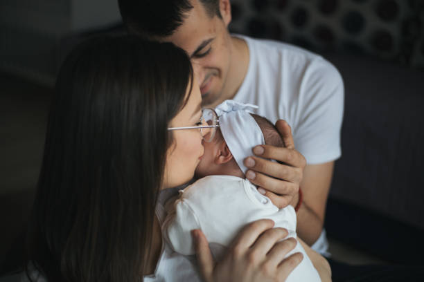 istock Mom and Dad's love 1329106781