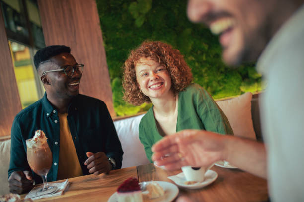 istock Great coffee with great friends 1329107959