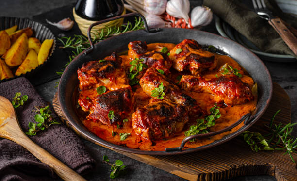 istock Hot and spicy tikka chicken 1329108635