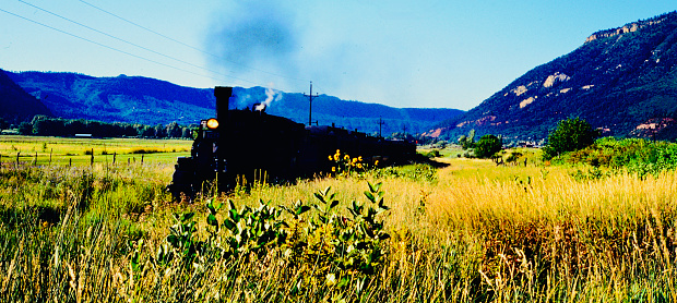 Vintage Locomotive in Colorado