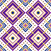 istock Geometric ethnic pattern seamless design. 1329118905