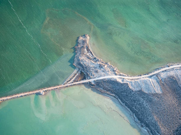 istock Salt Works Aerial Photography 1329121253