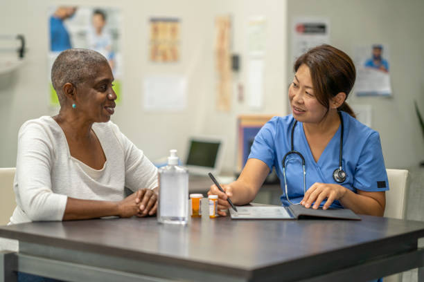 istock Patient receives medical advice 1329122238