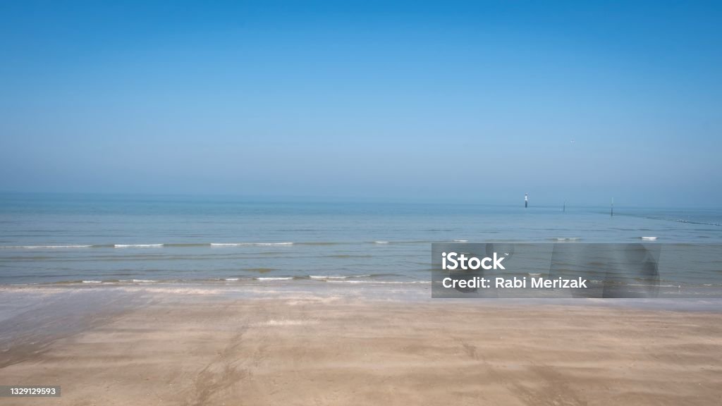 Deauville Beach Beach Stock Photo