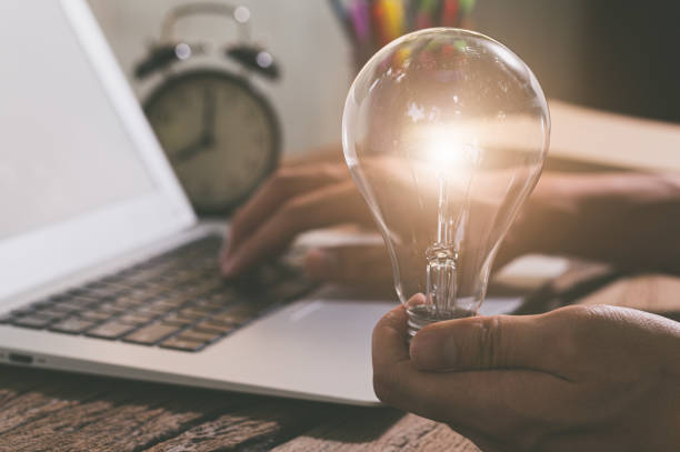 istock light bulb symbol of new ideas. 1329132803