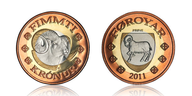 istock 50 Faroese kroner coin 1329133790