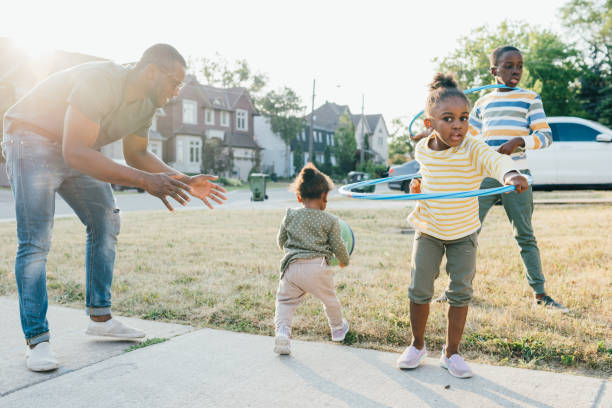 istock Family playing outdoor 1329134363