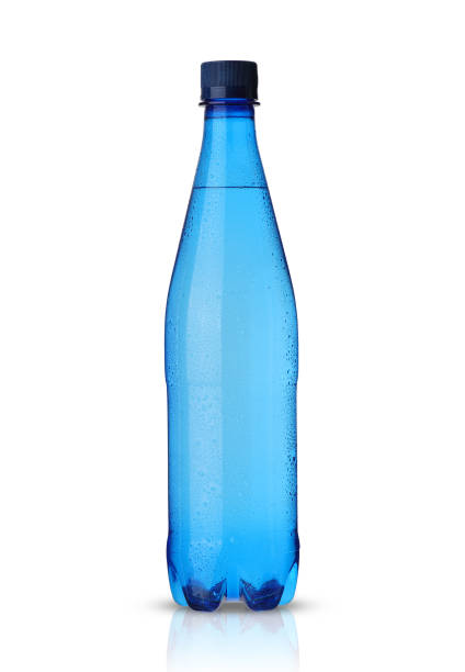 istock blue bottle in drops with mineral water 1329136317