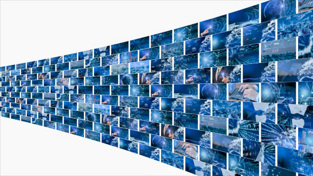 istock 5G/6G and AI technology, Global communication network concept. 6G Business graph. Global business. 1329137787