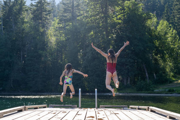 istock Summer fun at the lake 1329146062