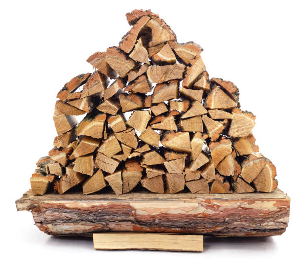 istock Pile of firewood. 1329153634