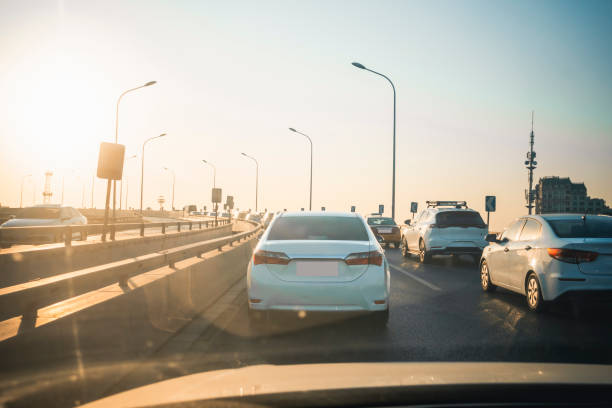 istock driving car in beijing 1329166678