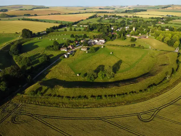 Avebury Village, Wiltshire, UK