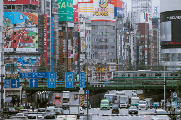 istock Tokyo shinjuku rush hour 1329166768
