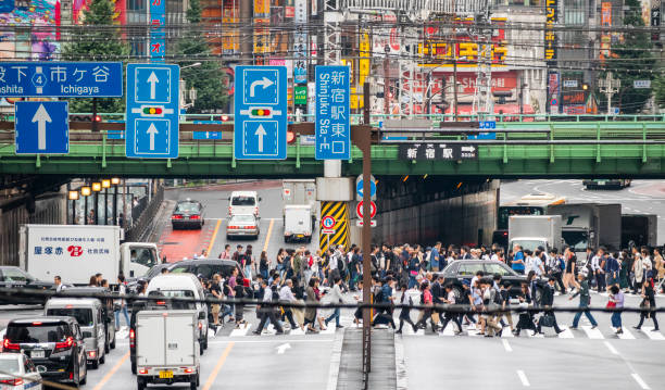 istock Tokyo shinjuku rush hour 1329166825