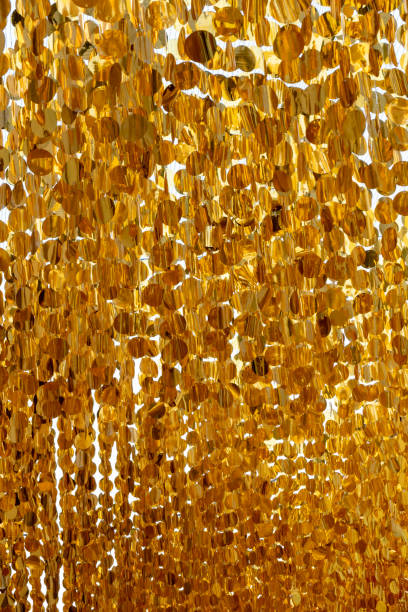 istock Party decoration, golden disks 1329167871