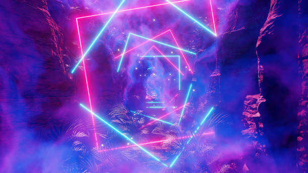 Abstract Magical Room At Fantasy Land