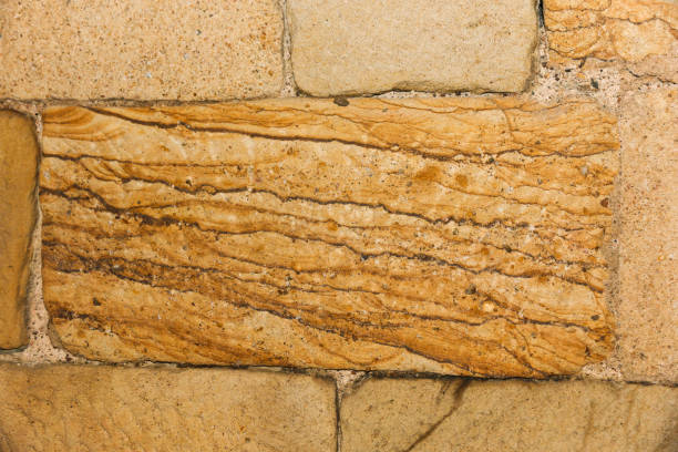 istock beautiful drawing in a sandstone block 1329184305