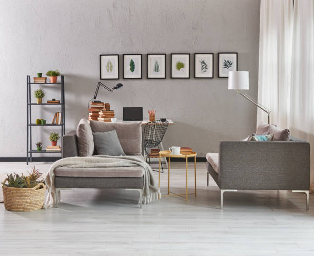 istock modern home interior living and working room style design 1329190609