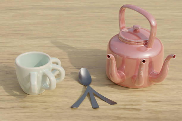 istock highly unusual and little ergonomic tea set 1329191942