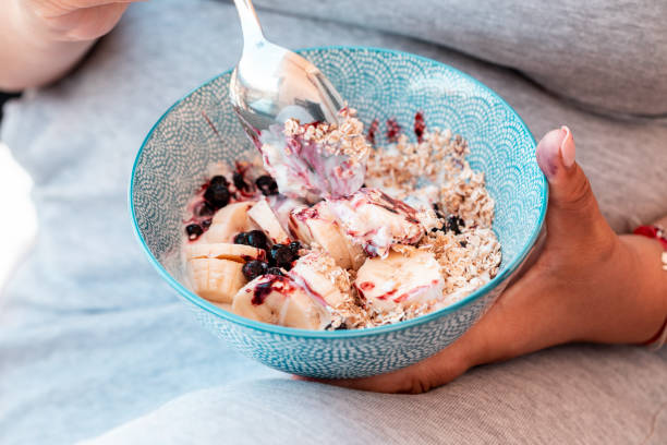 istock A healthy breakfast of fruit and cereal in a bowl 1329193194